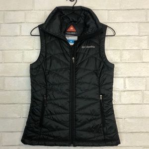Columbia Black Omni Heat Puffer Vest XS